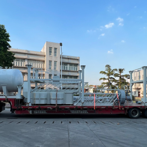 運(yùn)輸中的裝配式模組